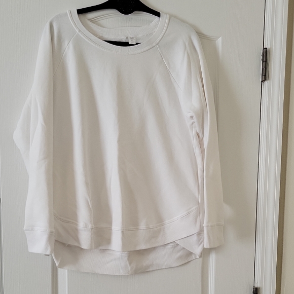 Balance Collection Classic White Sweatshirt - Picture 1 of 7